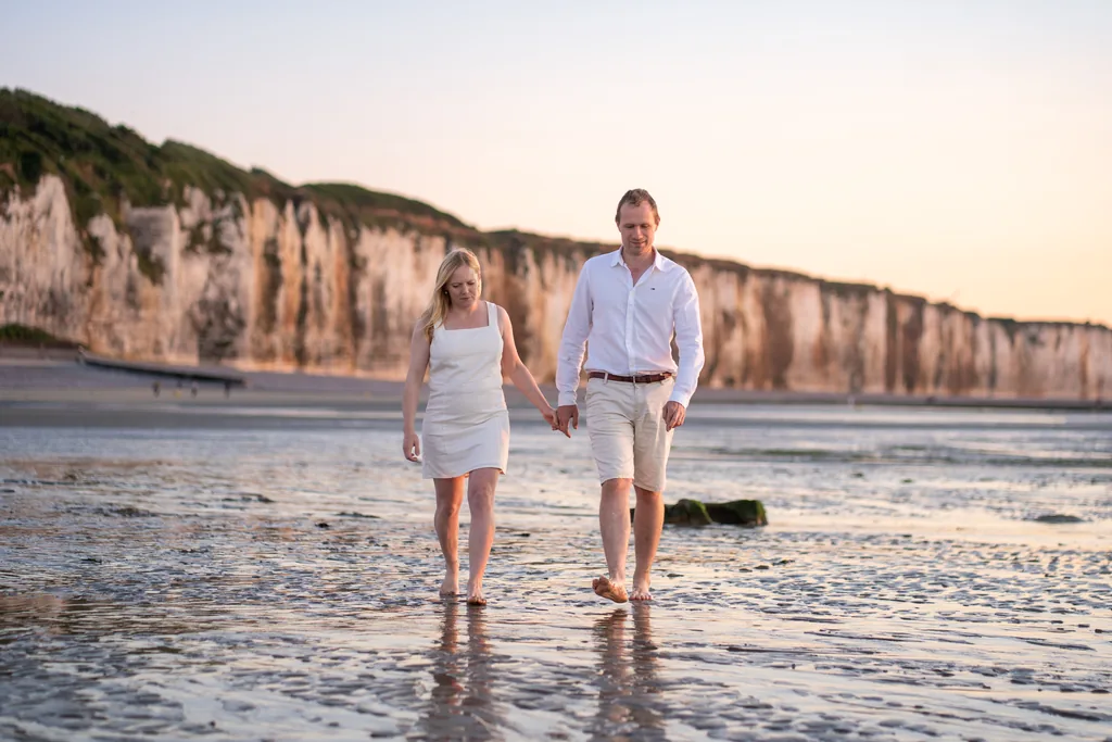 Séance photo couple en Normandie — Humanimal Photographie