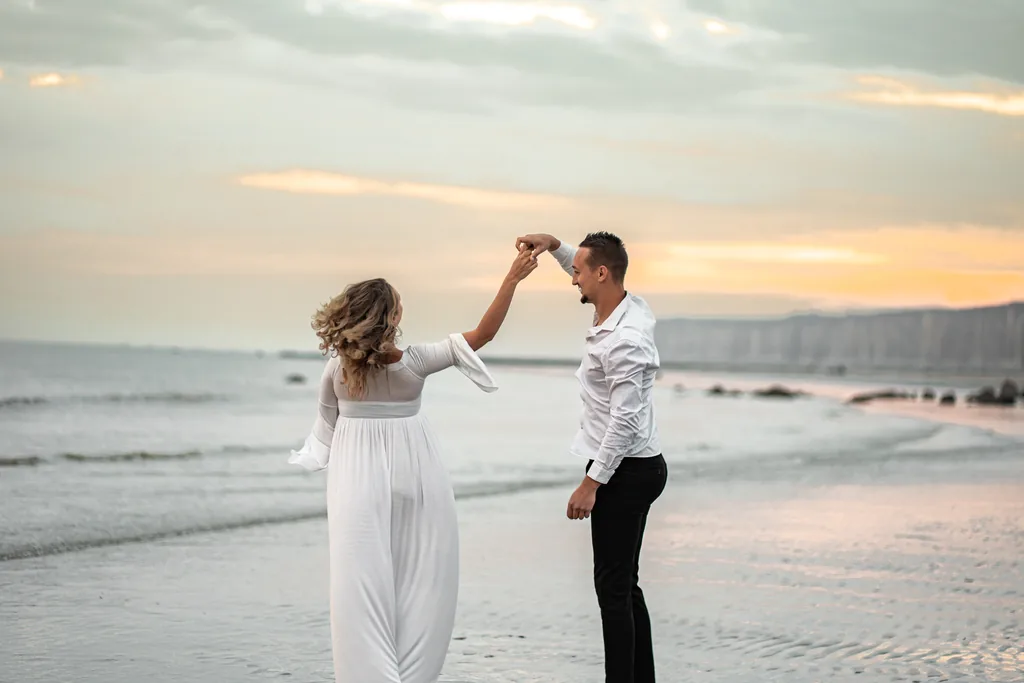 Séance photo couple en Normandie — Humanimal Photographie